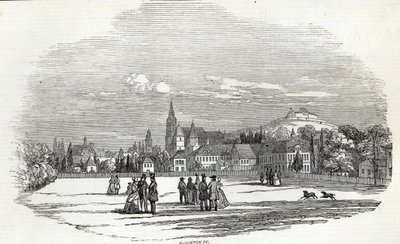 Coburg, Engraved by W.J. Linton, from 